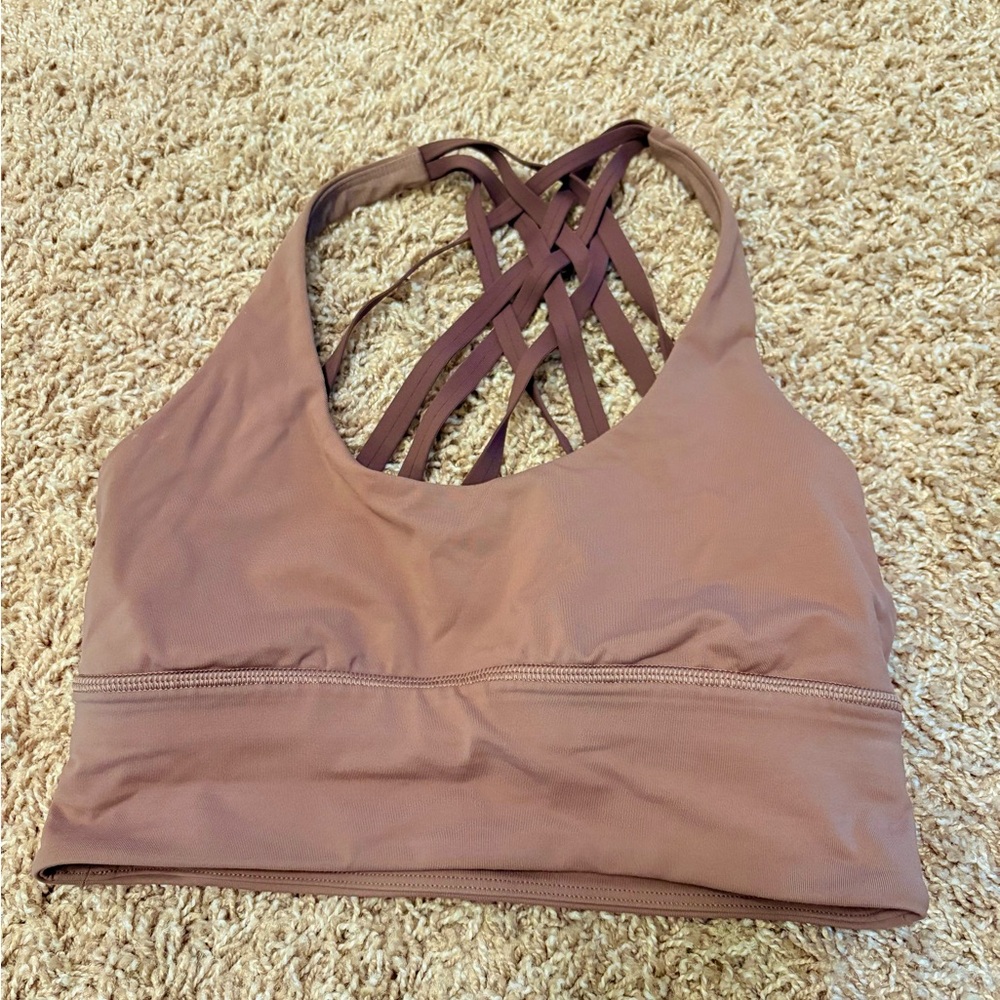 Lululemon Athletica Brown Sports Bra